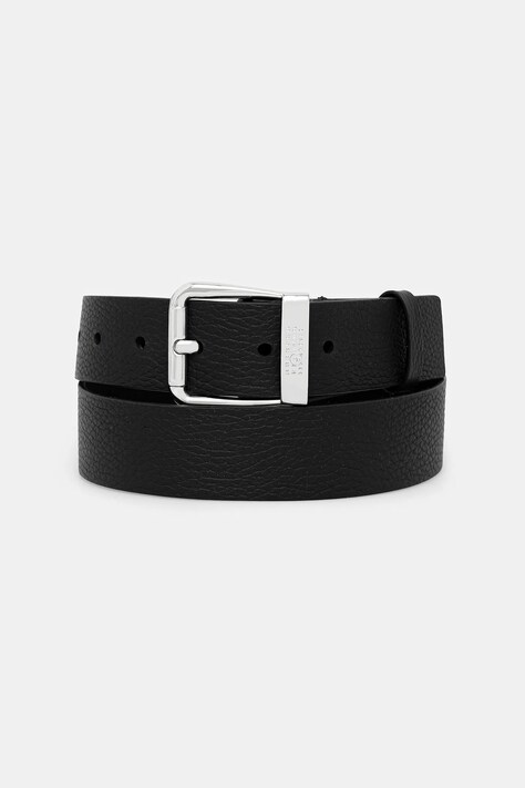 MM6 Maison Margiela pasek skórzany damski kolor czarny SA6TP0040.P8326.T8013