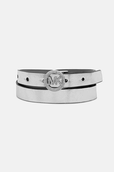 MICHAEL Michael Kors pasek damski kolor srebrny 29MKWB529032