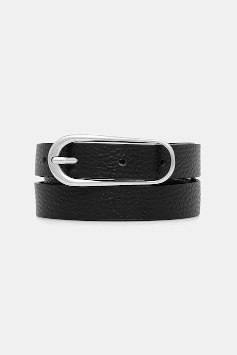 Sisley cintura in pelle donna colore nero 6Q4CWL03A