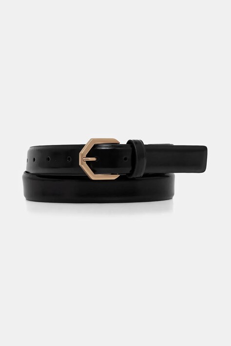 AllSaints pasek damski kolor czarny 29AS300862