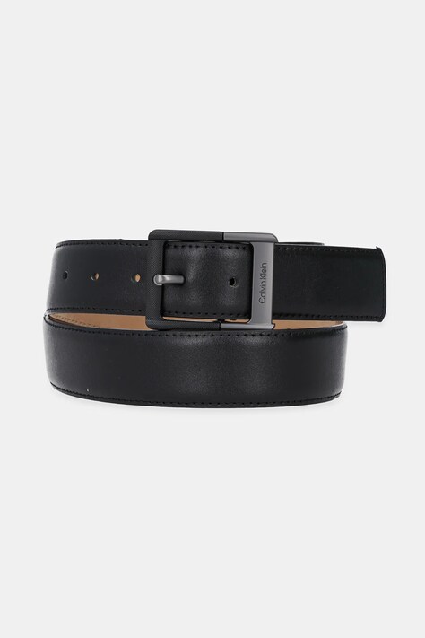 Calvin Klein bőr öv fekete, LV04D7012G