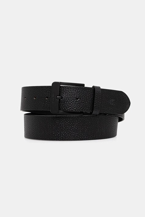 Calvin Klein curea de piele culoarea negru, LV04G7021G