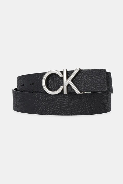 Calvin Klein curea de piele cu două fețe culoarea negru, LV04D7035G