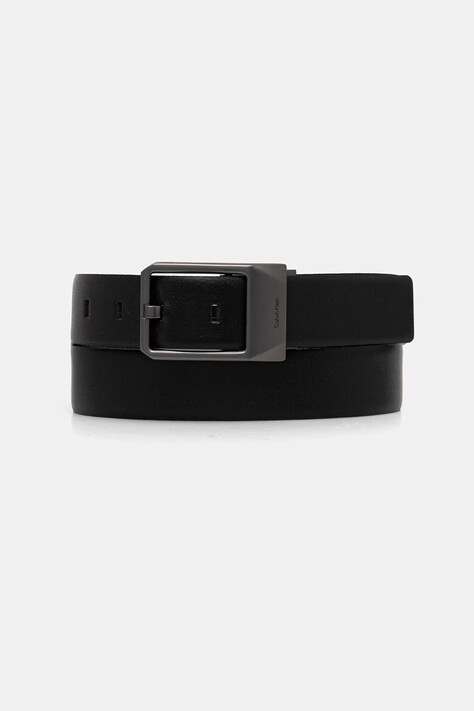 Двухсторонний кожаный ремень Calvin Klein цвет чёрный LV04D7011G