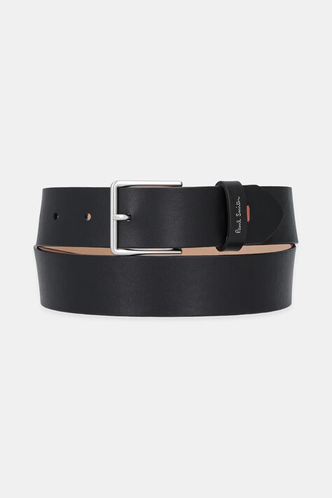 Kožený pásek Paul Smith pánský, černá barva, M1A-7946-NSTITC