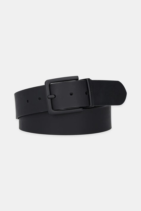 Кожен колан BOSS мъжки в черно 50548465