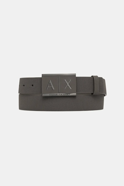 Armani Exchange cintura in pelle uomo colore marrone 951019 CC507