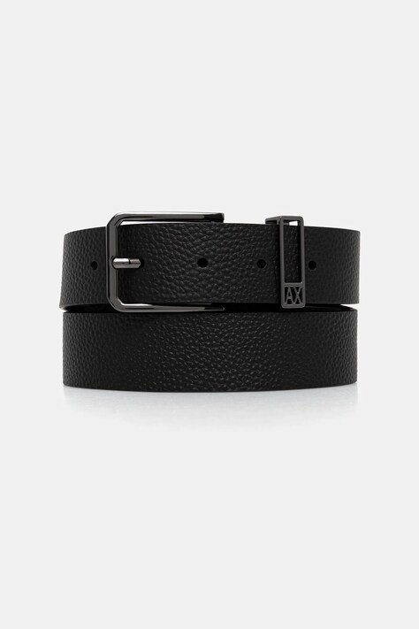 Кожен колан Armani Exchange мъжки в черно XM001695 AF17387