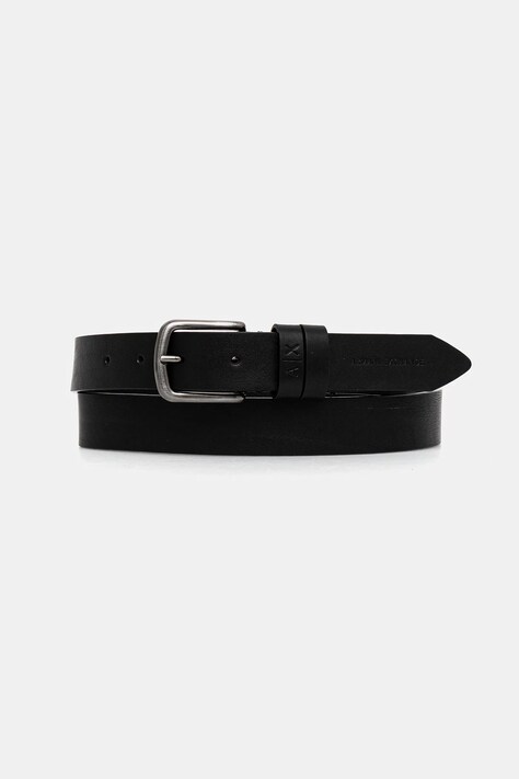 Armani Exchange curea de piele culoarea negru, XM001744 AF17993