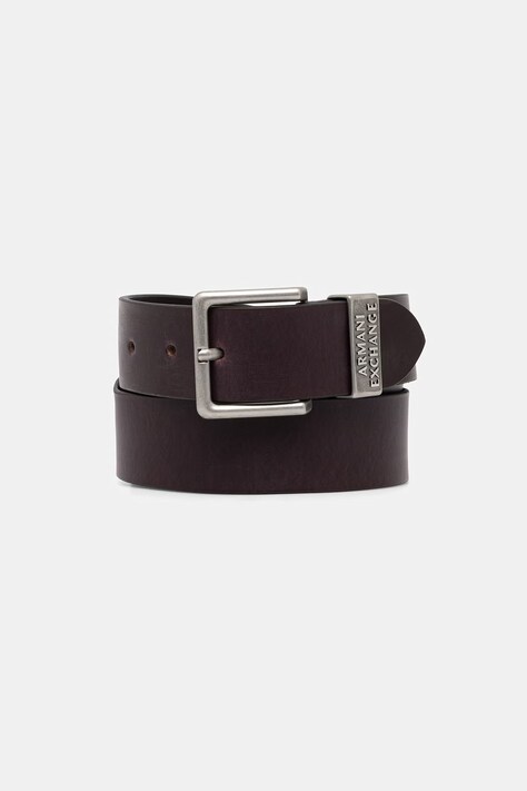 Armani Exchange opasok pánsky kožený hnedý 951186 CC528
