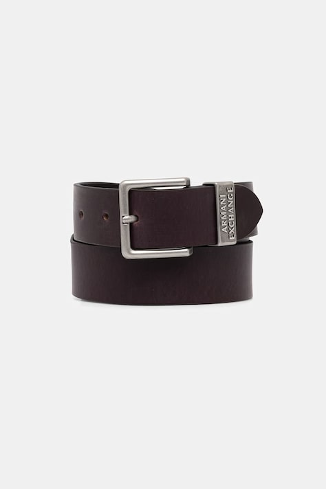 Armani Exchange pas moški usnjeni rjav 951186 CC528