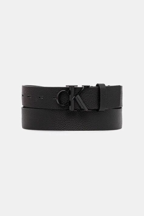 Calvin Klein cintura in pelle uomo colore nero LV04D7022G