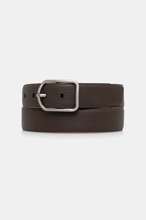 Opasok Calvin Klein hnedá farba, LV04D7024G