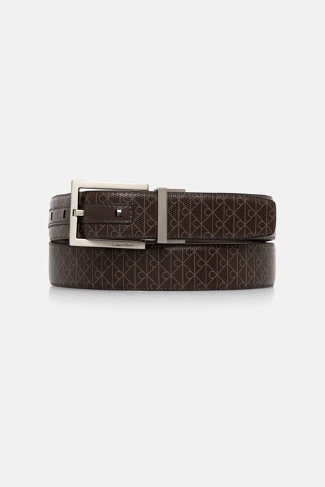 Calvin Klein curea cu două fețe culoarea maro, LV04D7027G