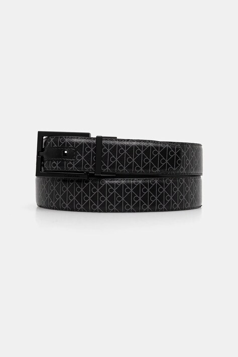 Calvin Klein curea cu două fețe culoarea negru, LV04D7027G