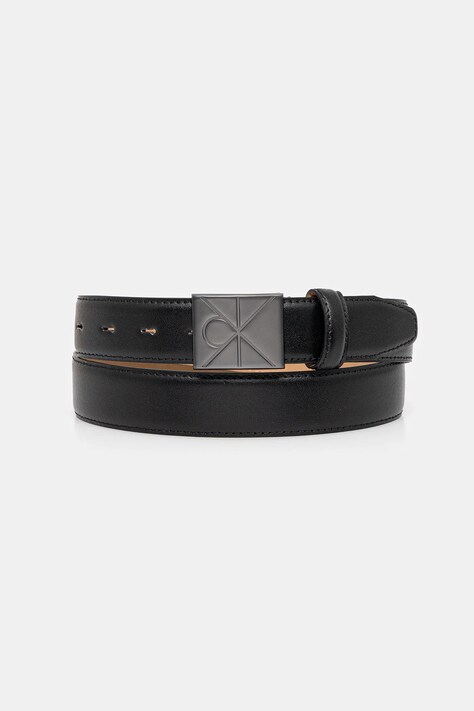 Calvin Klein pasek męski kolor czarny LV04D7046G
