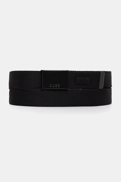 HUGO curea culoarea negru, 50554002