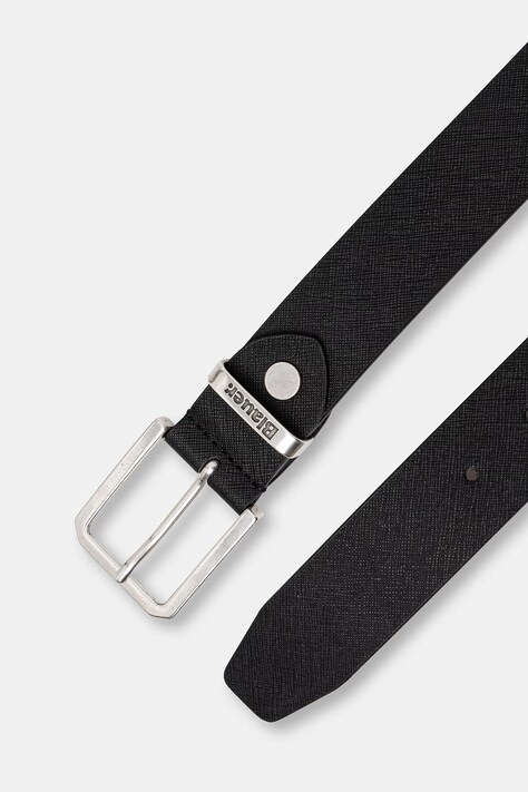 Blauer ремінь чоловічий шкіряний — AW25-PAM04Y, чорний — фото 2