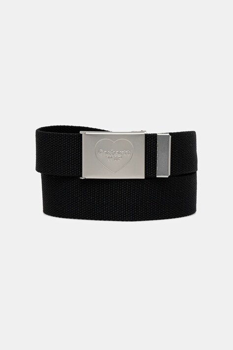 Carhartt WIP pasek Heart Clip kolor czarny I034631.0M4XX