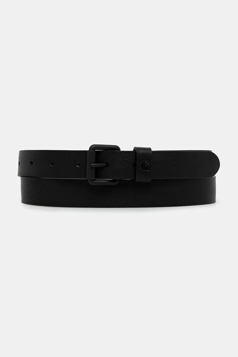 Kožni remen Carhartt WIP Ryan Belt boja: crna, I032433.00EXX