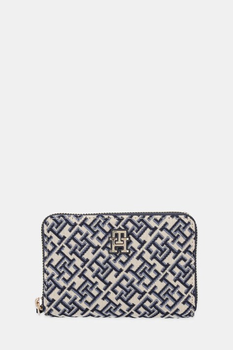 Denarnica Tommy Hilfiger ženska, mornarsko modra barva, AW0AW17479