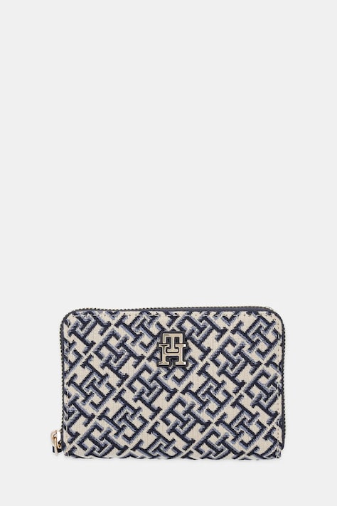 Tommy Hilfiger portfel damski kolor granatowy AW0AW17479
