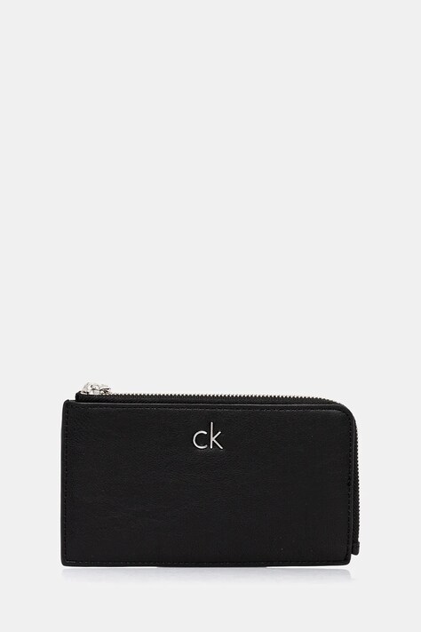 Peněženka Calvin Klein dámská, černá barva, LV04F1032G