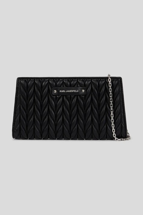 Peněženka Karl Lagerfeld dámská, černá barva, A3W32038