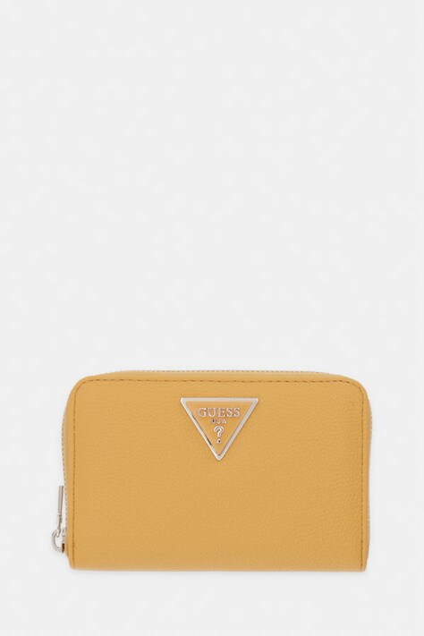 Guess denarnica ženska iz umetnega usnja LAUREL rumena SWBG74 59140