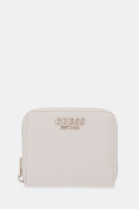 Guess portfel LAUREL damski kolor beżowy SWZG74 59137