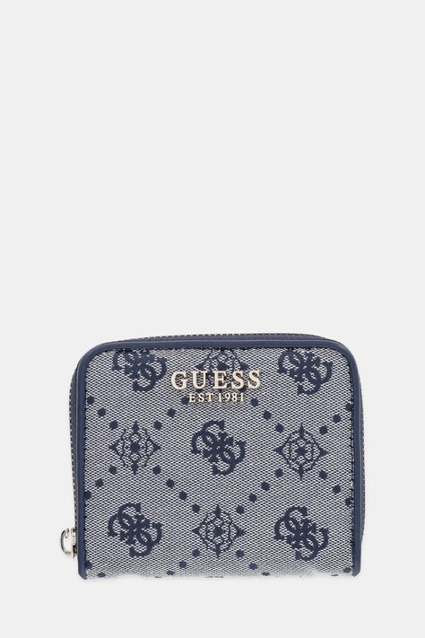 Πορτοφόλι Guess NEDA χρώμα: μπλε, SWJP96 54137
