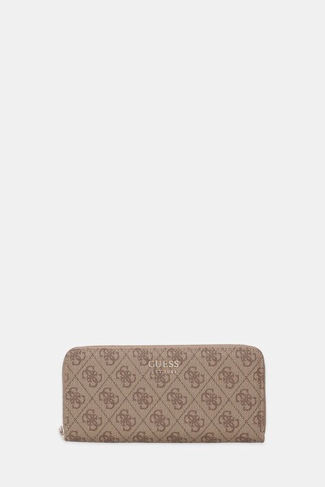 Guess portfel BRENTON damski kolor zielony SWLG96 48146