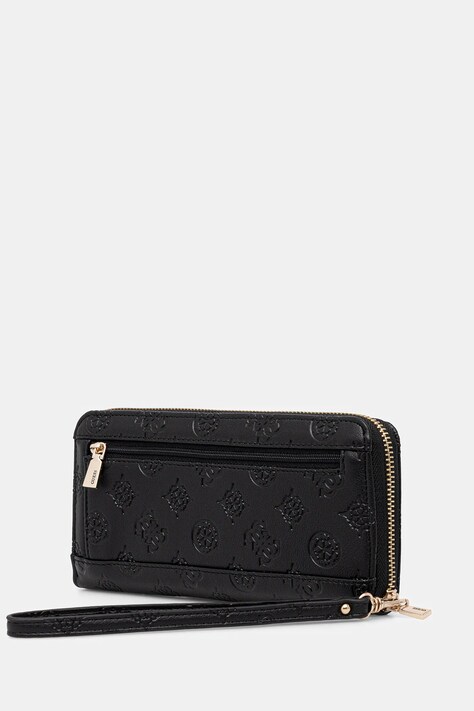 Guess portofel PHOEBE culoarea negru, SWPD96 65146