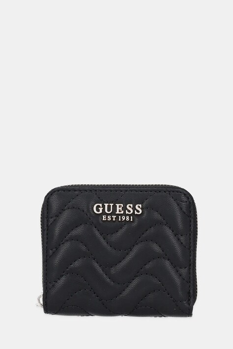Guess portfel MELISANDRA damski kolor czarny SWQG96 53137