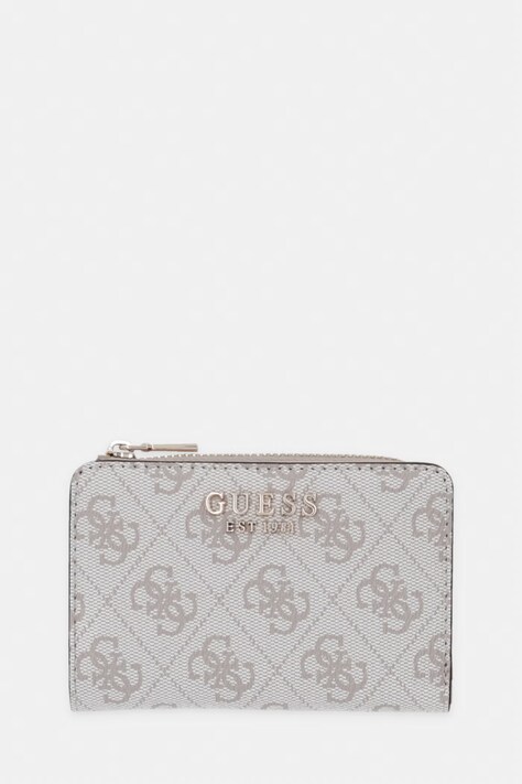 Guess portfel LAUREL damski kolor beżowy SWSG74 59156