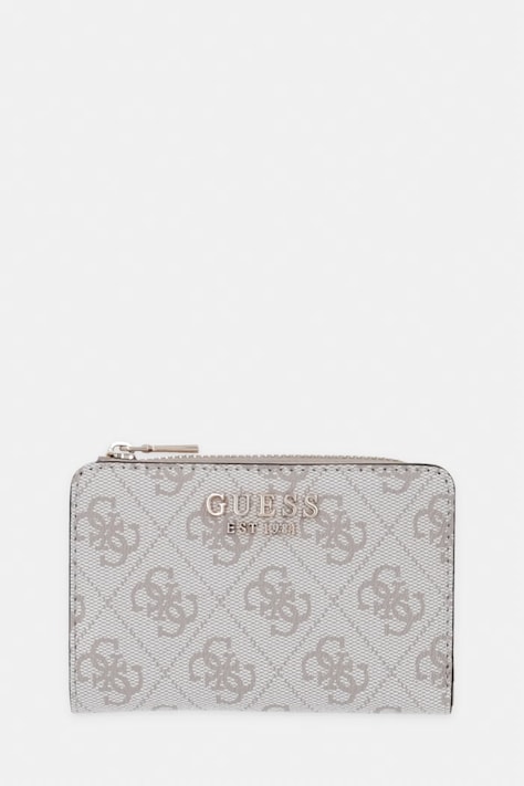 Guess portfel LAUREL damski kolor beżowy SWSG74 59156