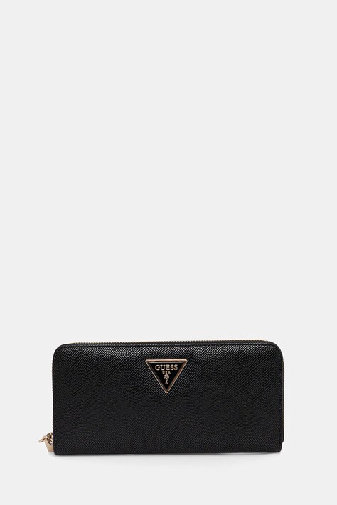 Guess portofel LAUREL culoarea negru, SWZG74 59146