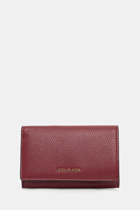 MICHAEL Michael Kors portfel damski kolor bordowy 32T5GJ6D9L