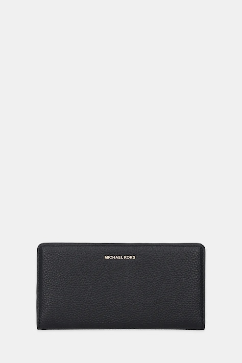 Usnjena denarnica MICHAEL Michael Kors BRYANT ženska, črna barva, 32S5GYTP3L