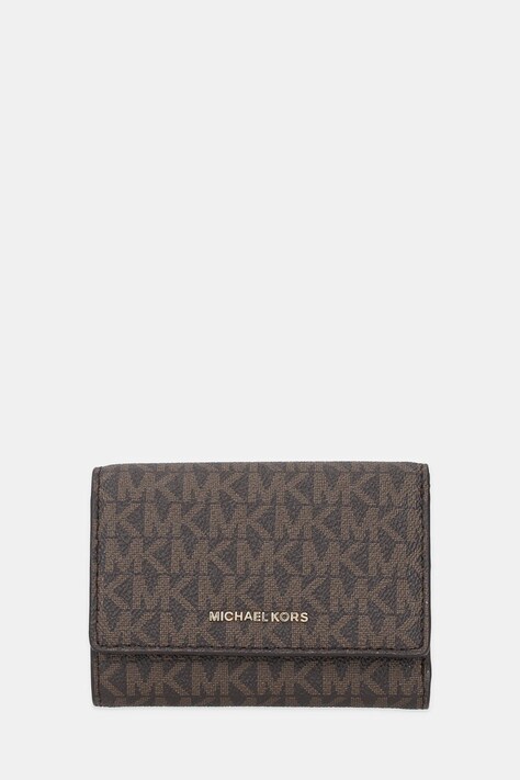 Peněženka MICHAEL Michael Kors BRYANT dámská, hnědá barva, 32S5GYTP1B