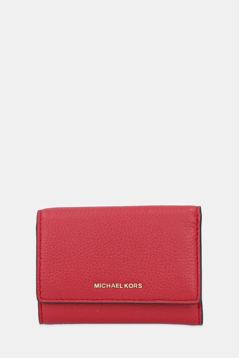 MICHAEL Michael Kors portofel de piele BRYANT culoarea roșu, 32S5GYTP1L