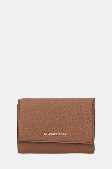 MICHAEL Michael Kors portfel skórzany BRYANT damskie kolor brązowy 32S5GYTP1L