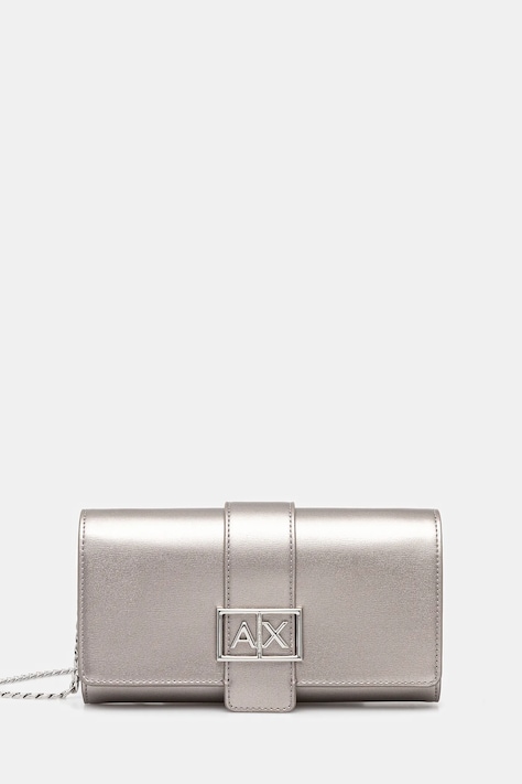 Peněženka Armani Exchange dámská, stříbrná barva, XW000358 AF12039