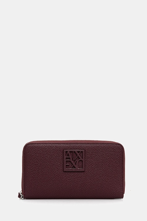 Peňaženka Armani Exchange dámska, bordová farba, XW000361 AF11902
