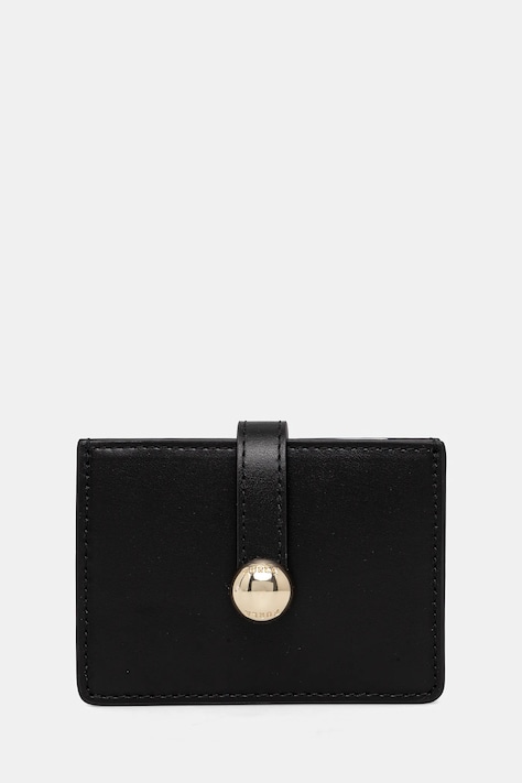 Furla card-holder din piele culoarea negru, WP00549.AX0733.4115S