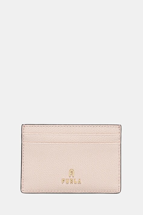 Furla etui na karty skórzane kolor różowy WP00305.ARE000.0496S