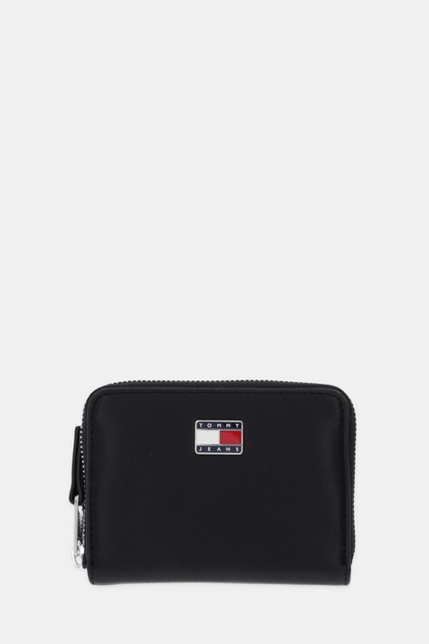 Tommy Jeans portfel damski kolor czarny AW0AW18031