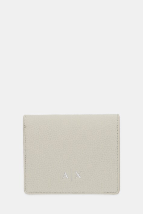 Armani Exchange portfel damski kolor beżowy XW002123 AF17019