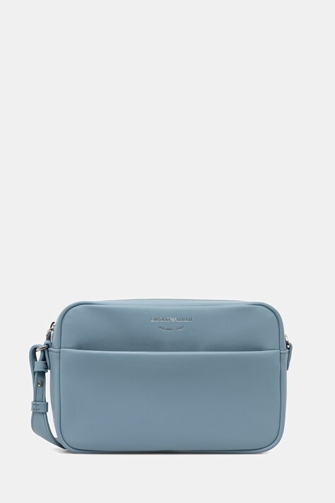 Emporio Armani torebka crossbody damska skórzana niebieska EW003032 AF19229