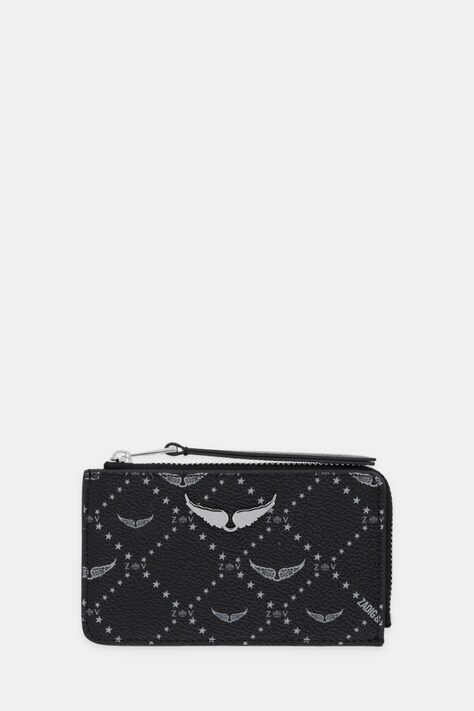 ZADIG&VOLTAIRE portfel damski kolor czarny LWSG03642